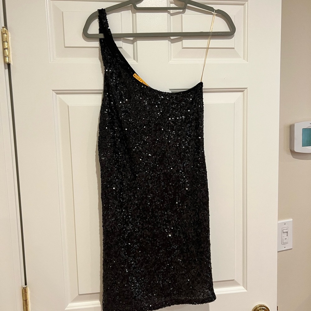 Sequin Alice and Olivia Dress